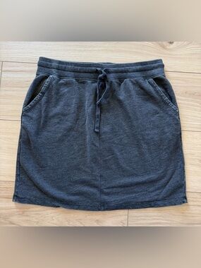 Thread & Supply Gray Sweat Skirt Size L